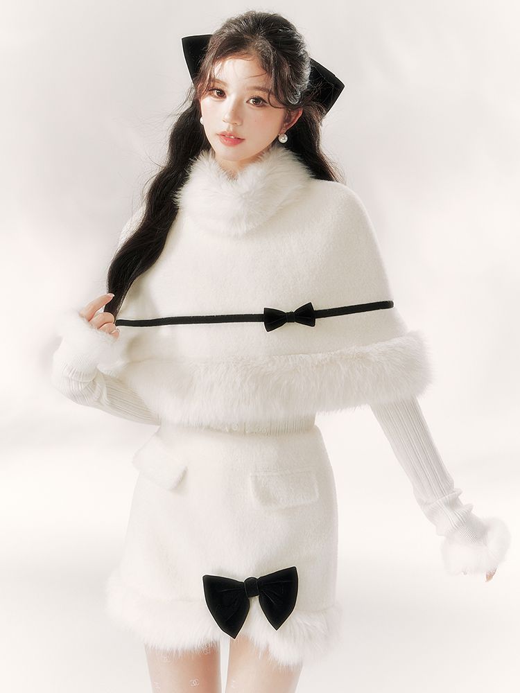 P cape jacket set