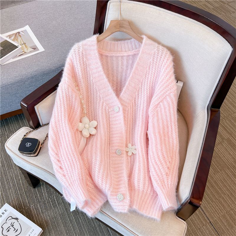 P sweater jacket