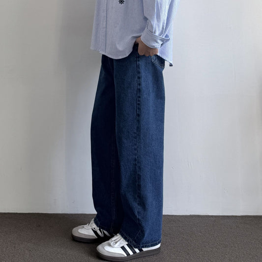 P denim trousers