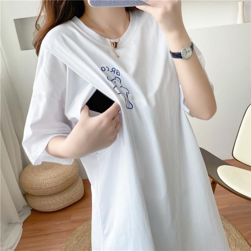 P Loose Maternity & Nursing Shirt