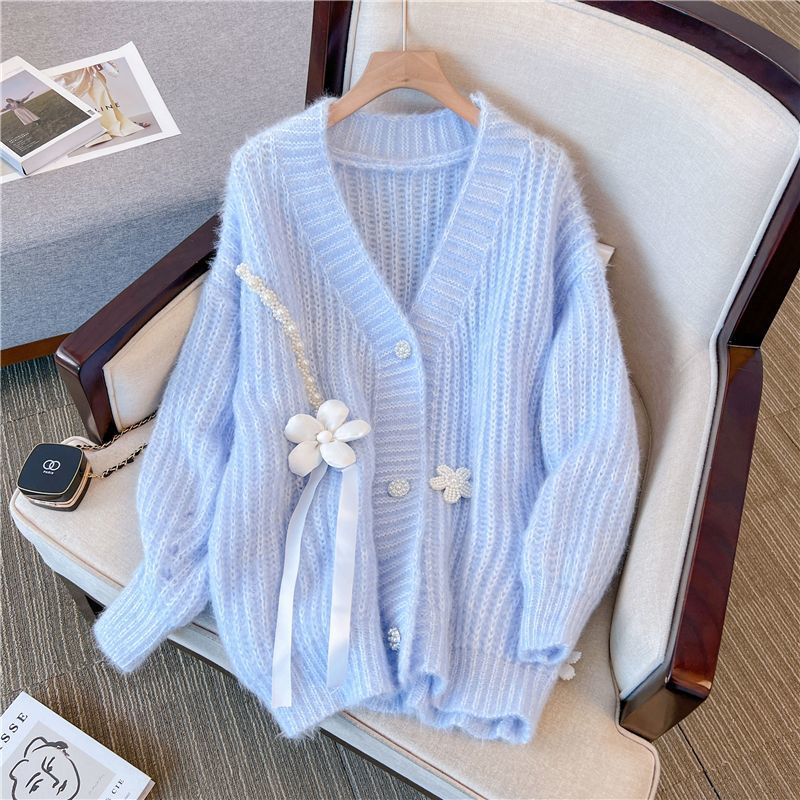 P sweater jacket