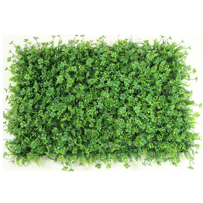 A simulated plant wall background wall