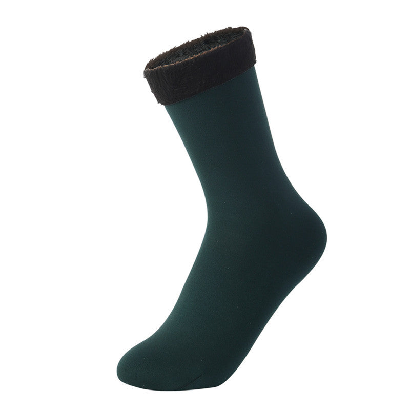A socks women's autumn and winter soft thickened velvet warm tube socks floor snow socks anti - Mixbatch