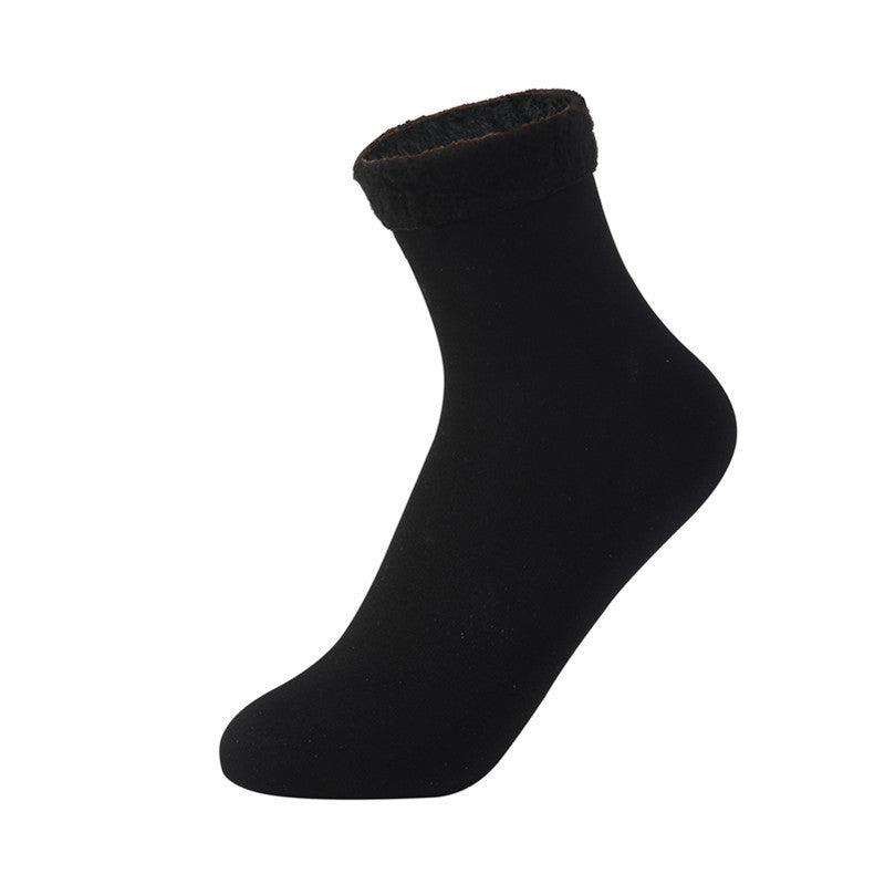 A socks women's autumn and winter soft thickened velvet warm tube socks floor snow socks anti - Mixbatch
