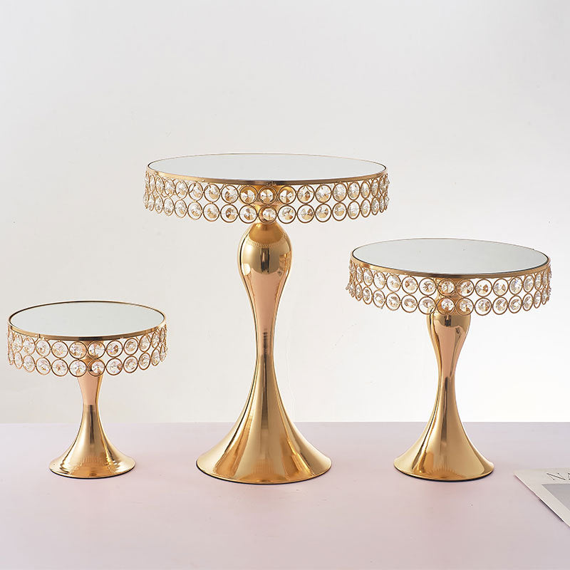 A cake stand dessert table