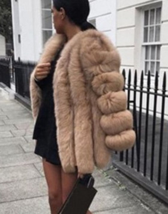 A long-sleeved jacket