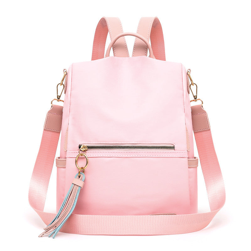 A new Oxford cloth contrasting color fashion backpack - Mixbatch