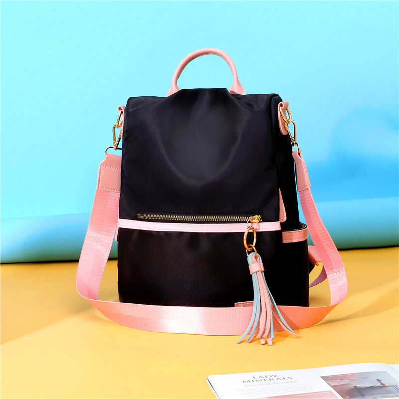 A new Oxford cloth contrasting color fashion backpack - Mixbatch