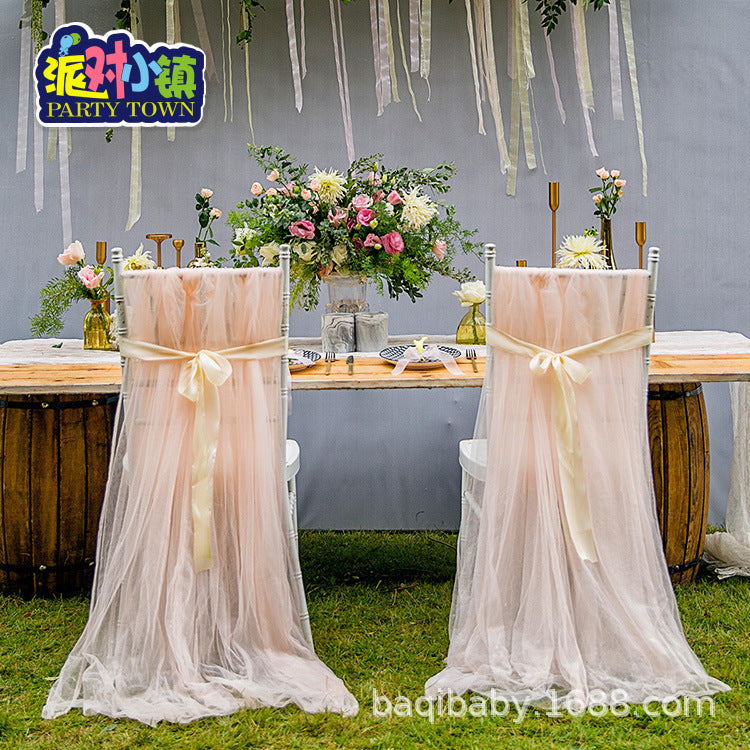 A chair decoration