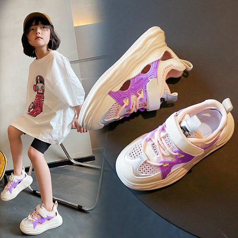 P Boys and Girls New Summer Shoes Spring Shoes Sneakers Boys and Girls Baby Shoes Spring and Autumn