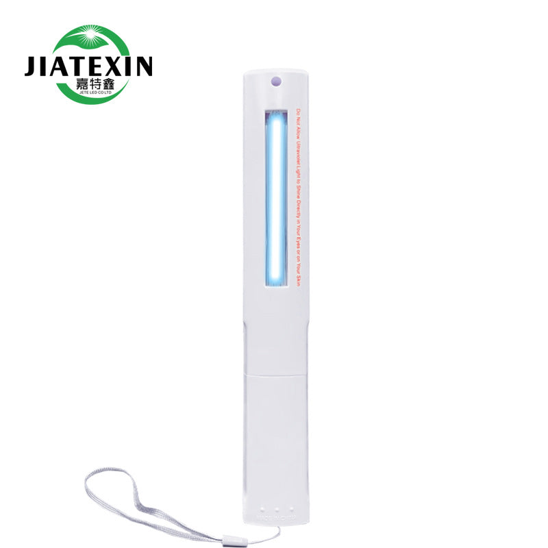 A UV led hand-held portable disinfection stick