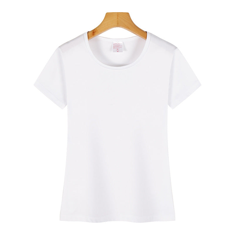 A modal t-shirt men's short-sleeved hot sublimation blank advertising shirt work clothes DIY thermal transfer t-shirt manufacturers wholesale - Mixbatch
