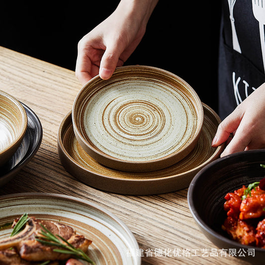 A ceramic tableware