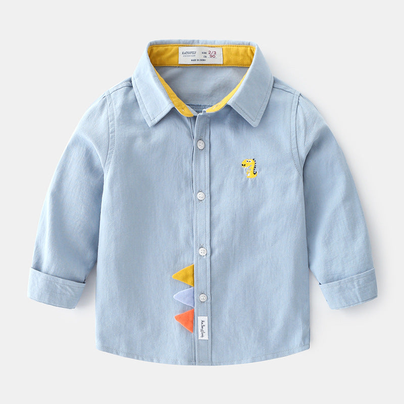 A Children's clothing Boys cotton shirts Shirts wholesale - Mixbatch