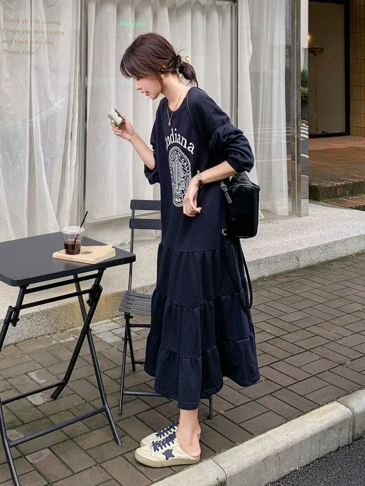 A sweater dress