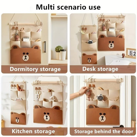 P felt storage hanging bag