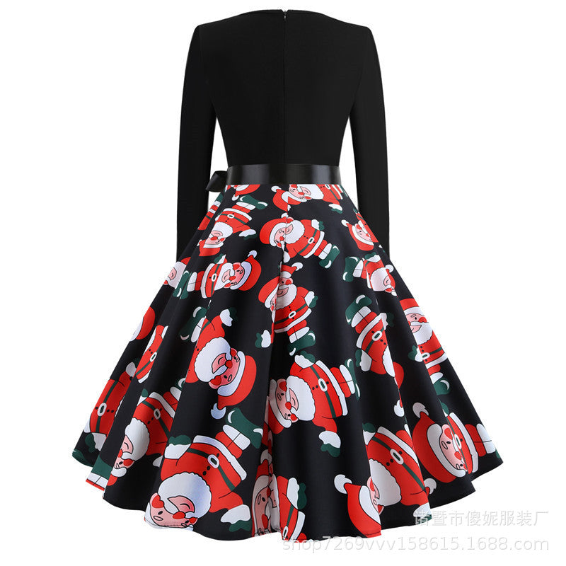 A christmas floral dress