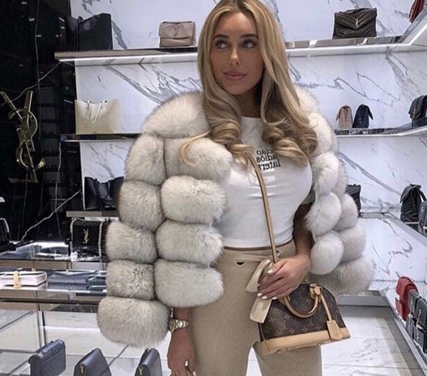 A lady's winter coat