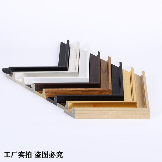 A L type frameless ps foam line photo frame strip picture frame mounted oil painting outer frame hydraulic meter photo frame