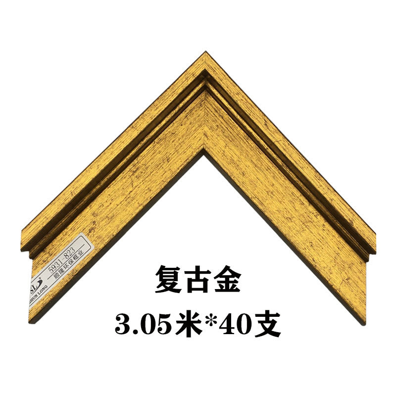 A L type frameless ps foam line photo frame strip picture frame mounted oil painting outer frame hydraulic meter photo frame