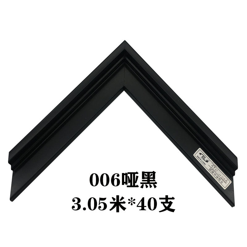 A L type frameless ps foam line photo frame strip picture frame mounted oil painting outer frame hydraulic meter photo frame