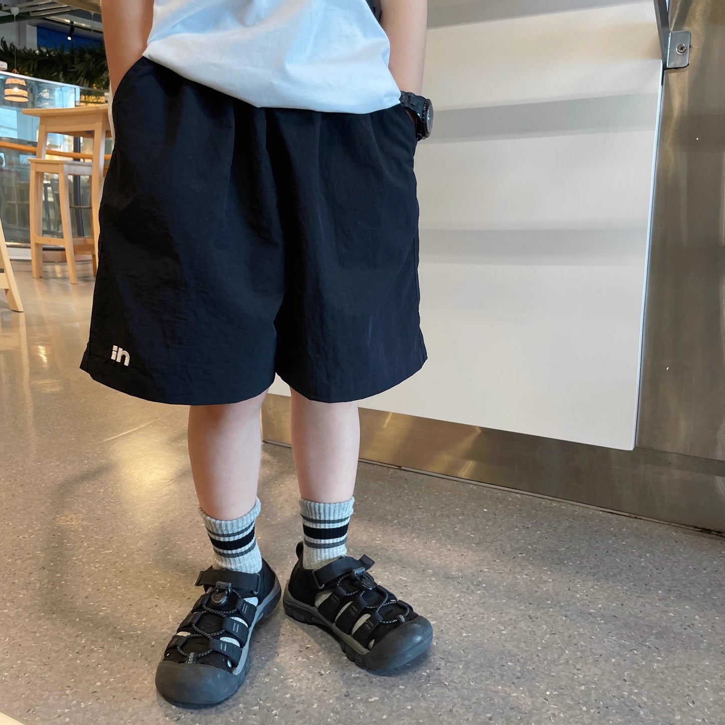 P boys shorts children's quick-drying pants boys wear five-point pants summer thin casual shorts