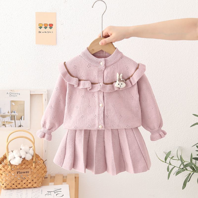 P girls sweater set