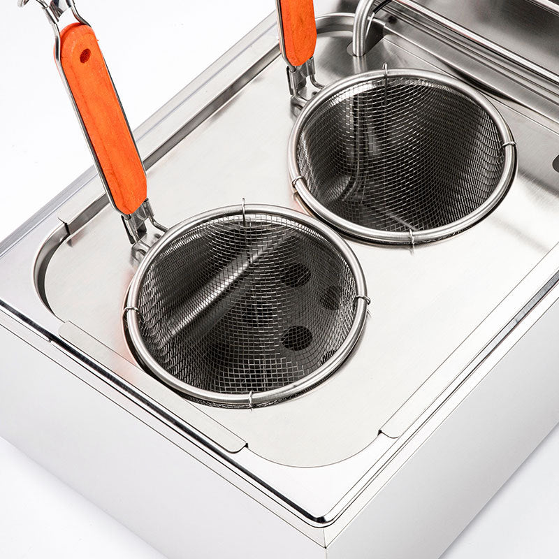 A Electric noodle cooking stove Desktop commercial noodle cooking machine