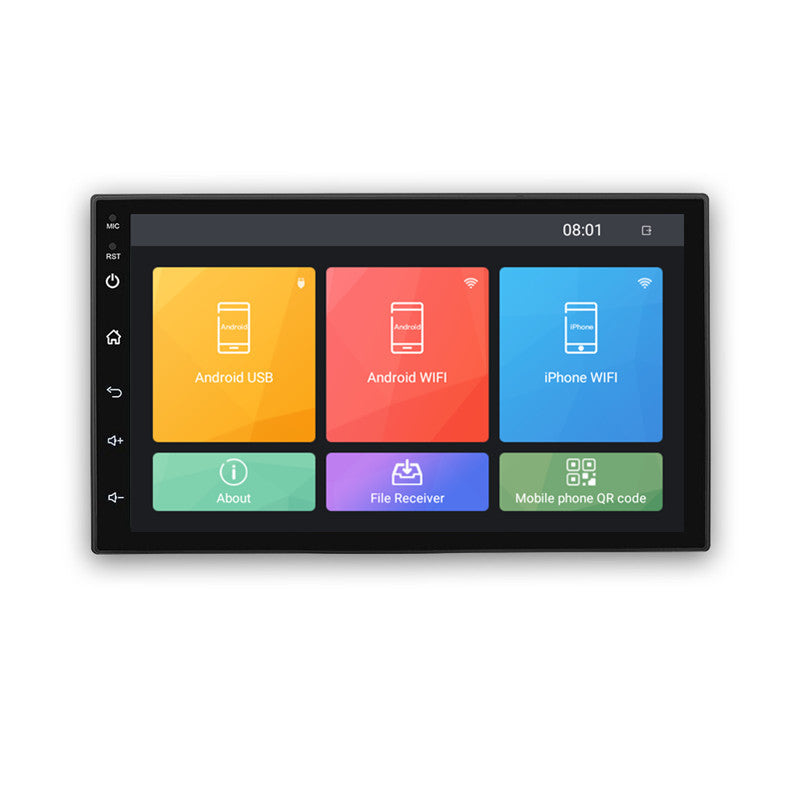 A 7-inch In-Car Central Navigation 2.5D Screen Bluetooth Radio All-in-One System