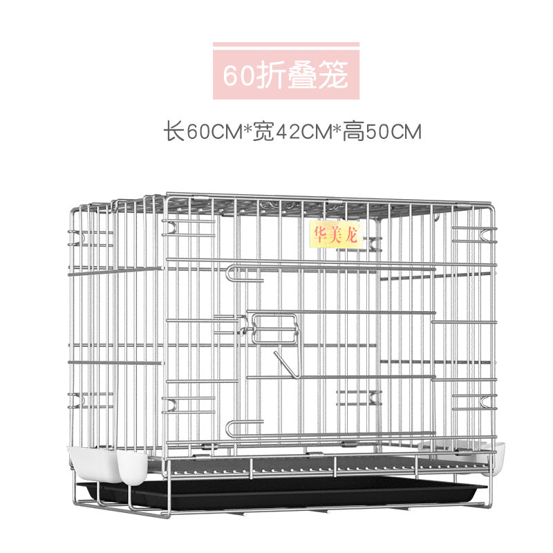 Breeding cage Household portable rainproof galvanized double-layer bird cage breeding cage matching cage - Mixbatch