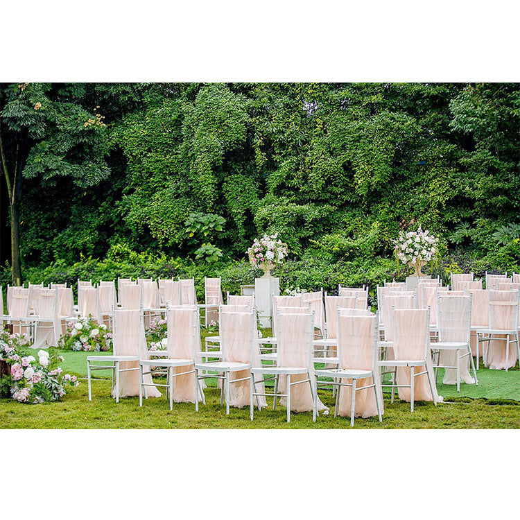 A chair decoration