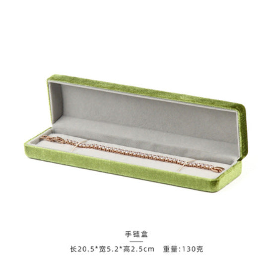 A iron embryo flannel jewelry box
