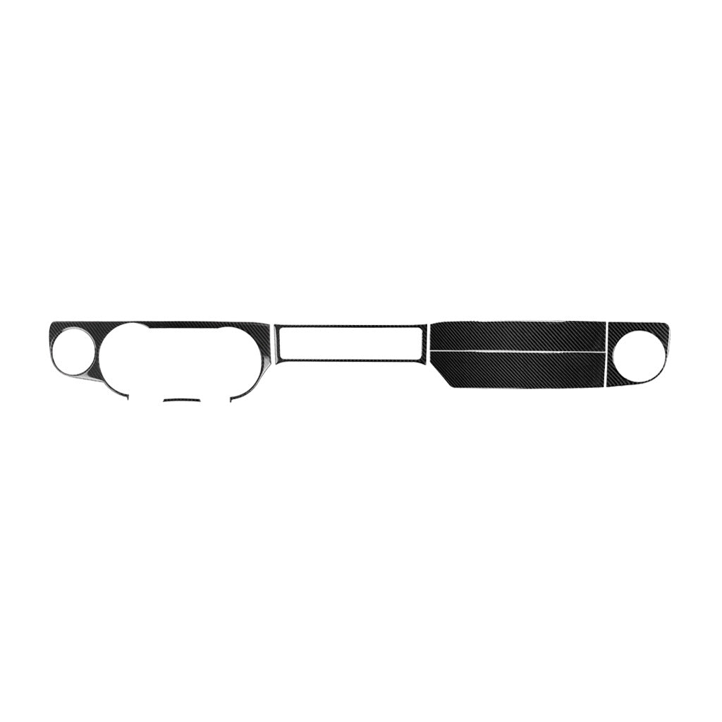 A Applicable to 09-14 Mustang real carbon fiber central control instrument auto parts