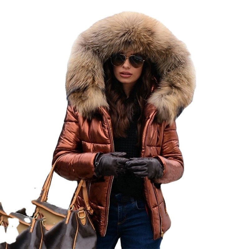 A winter women's coat