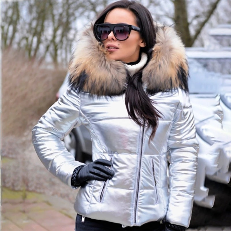 A winter women's coat