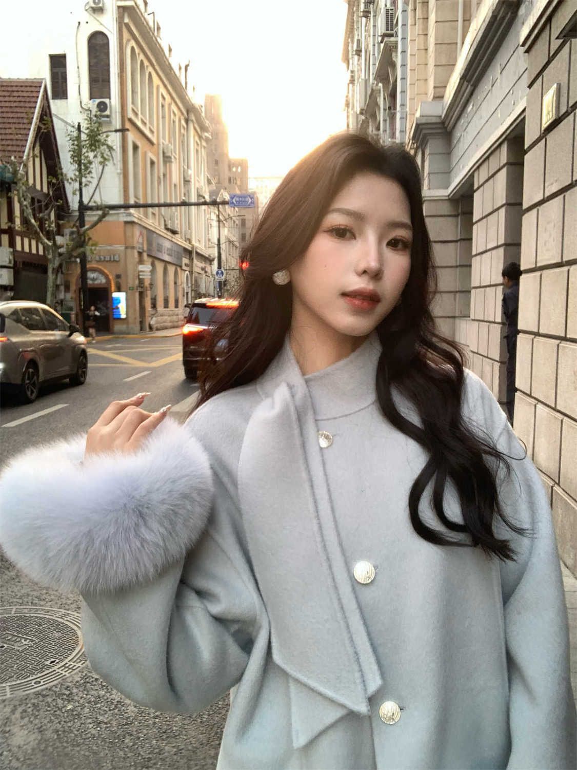 P long coat