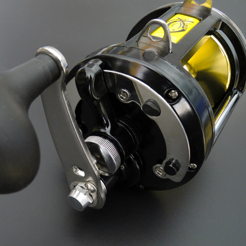 A TR12000 Big Drum 25kg Pisces Drum Wheel Boat Fishing Slate Wheel Tow Fishing Wheel Sea Fishing Wheel Fishing Wheel