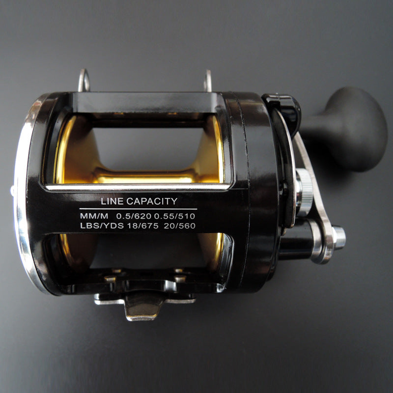 A TR12000 Big Drum 25kg Pisces Drum Wheel Boat Fishing Slate Wheel Tow Fishing Wheel Sea Fishing Wheel Fishing Wheel