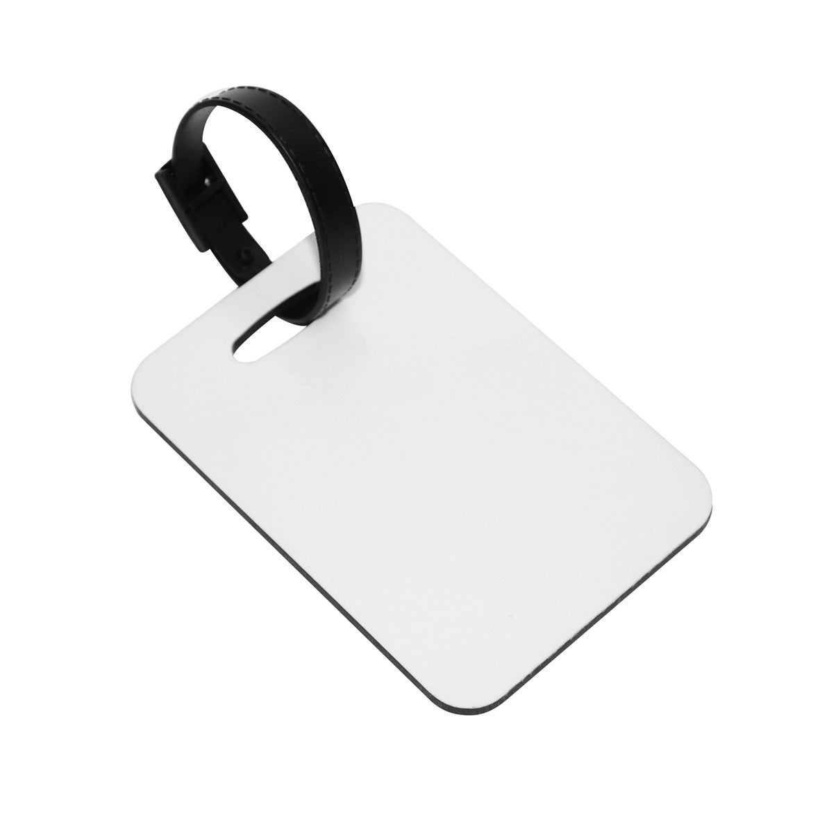 A luggage accessories heat transfer personalized wooden luggage tag safety tag suitcase consignment card wholesale printing logo - Mixbatch