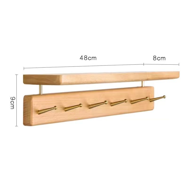 P black walnut hat rack