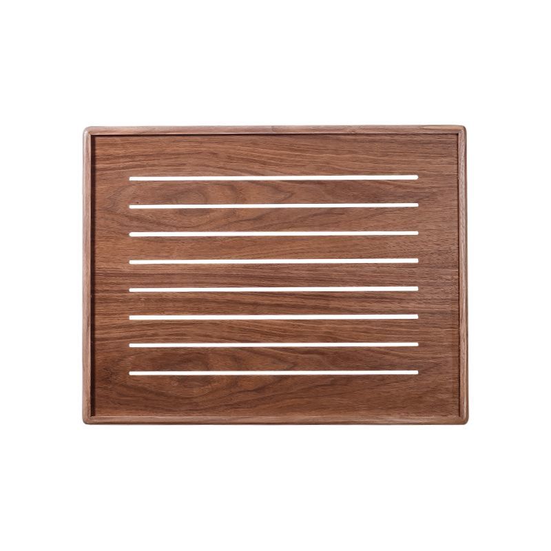 P solid wood walnut meter box decorative picture