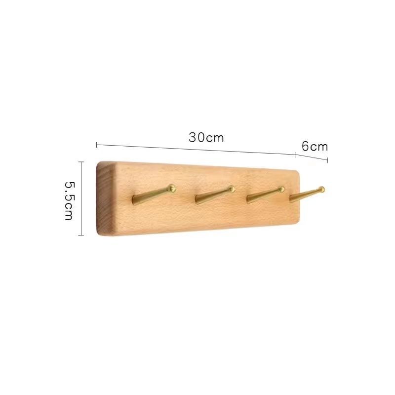 P black walnut hat rack