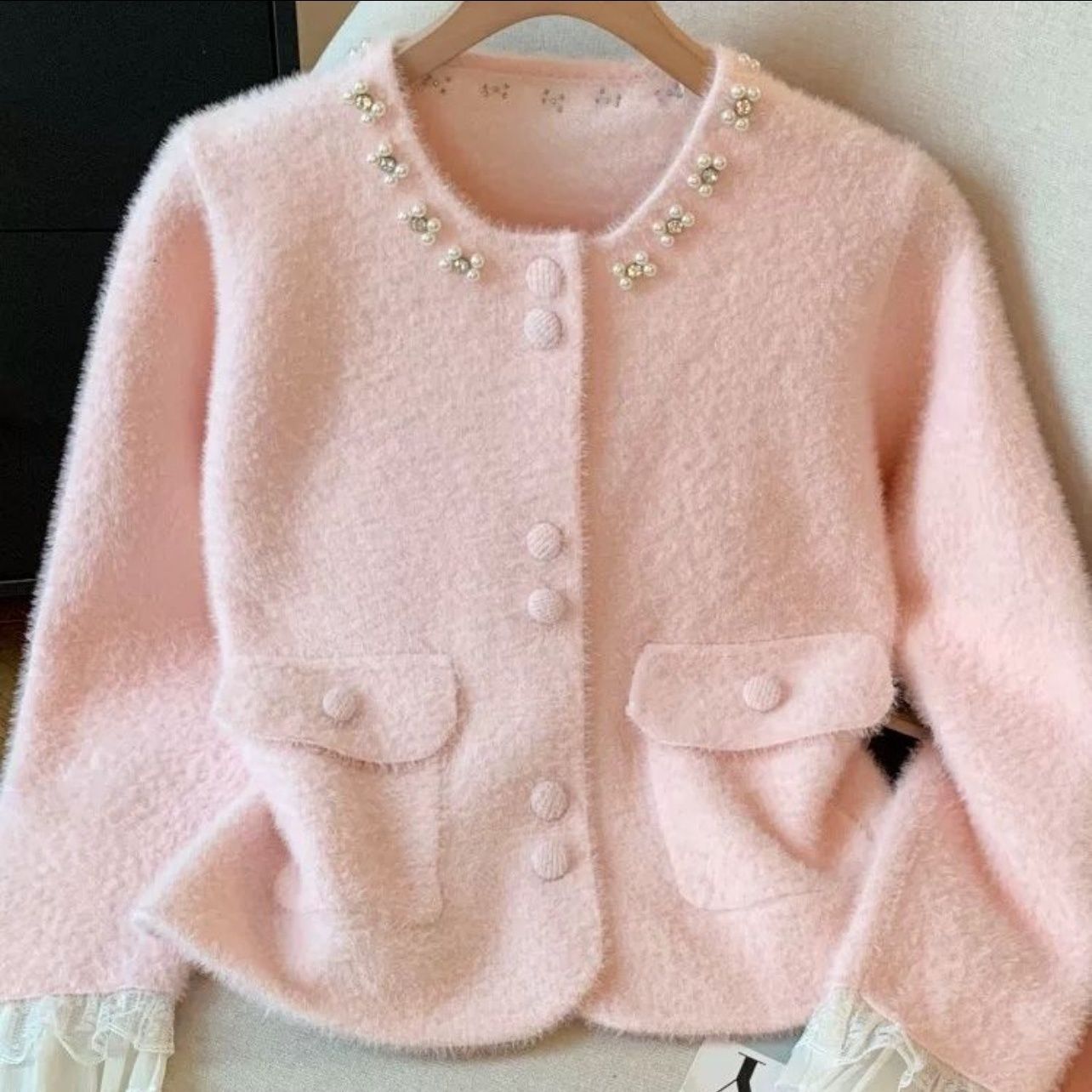 P mink jacket