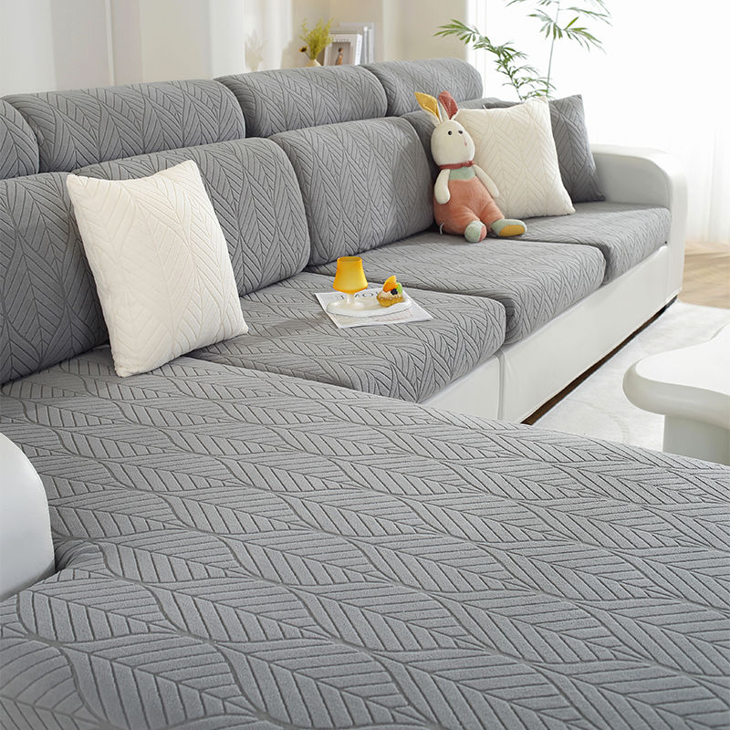 P sofa cover, living room sofa, universal four-season sofa cushion, full set of elastic seat cushion cover, sofa hat cover