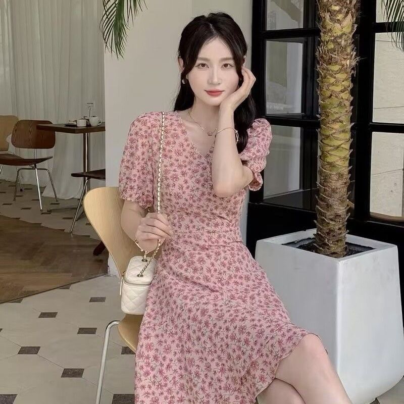 P floral fashion summer dress