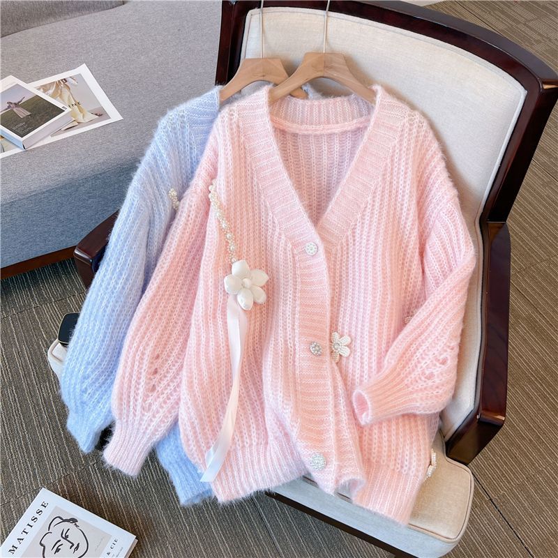P sweater jacket