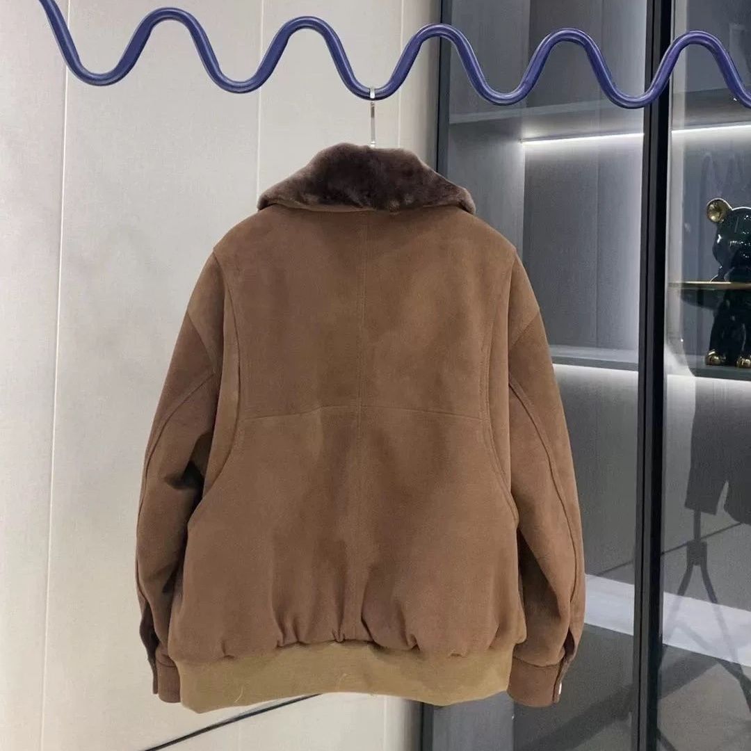P leather jacket