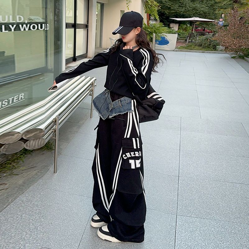 P denim casual suit