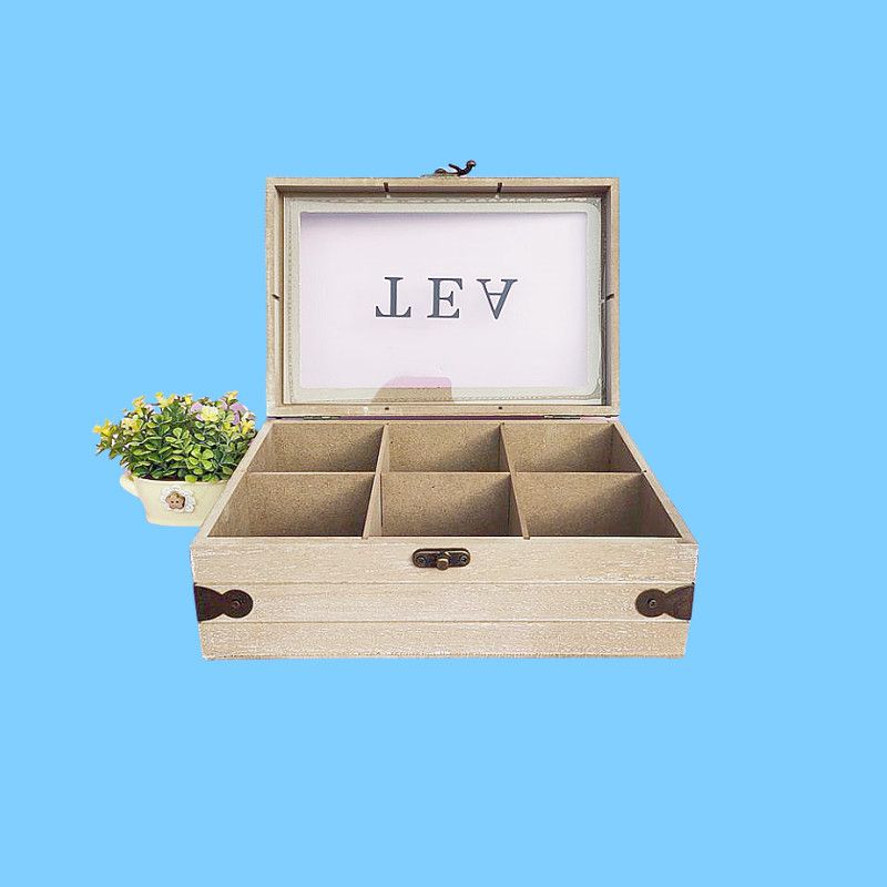 A storage wooden storage box