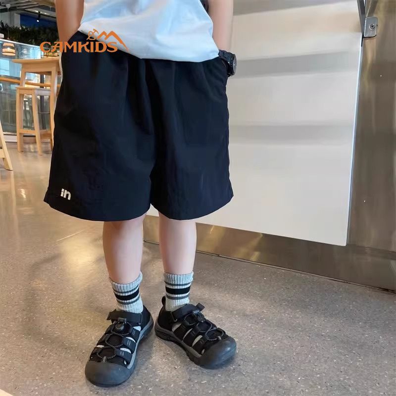 P boys shorts children's quick-drying pants boys wear five-point pants summer thin casual shorts